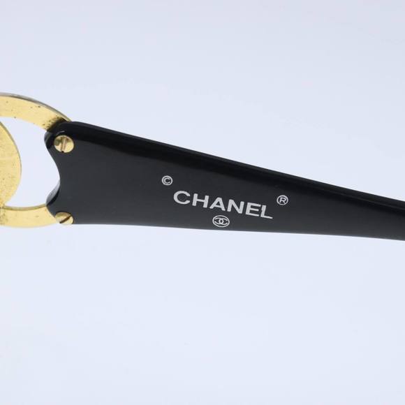CHANEL Sunglasses plastic Black CC Auth 102693 - Picture 12 of 14